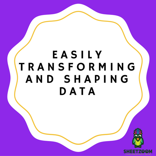 Easily Transforming and Shaping Data in Microsoft Excel 2016 Version